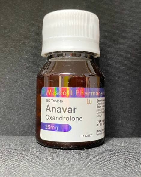 Anavar – 25mg x100